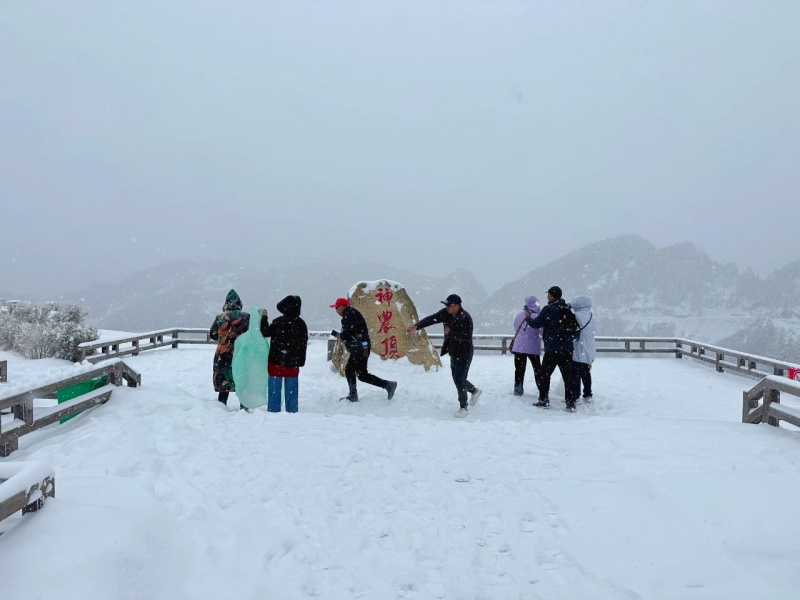 神農(nóng)架雪景