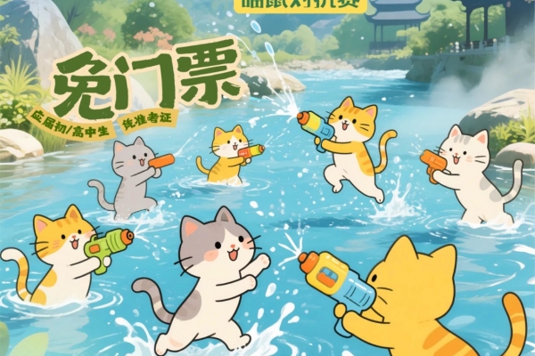 準考證別丟，來三峽人家清涼一夏